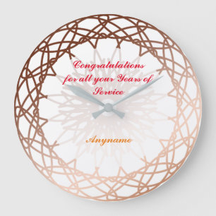 Horloge anniversaire (personnalisée)