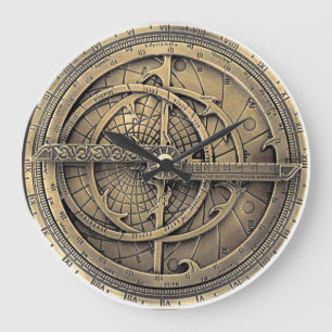 Horloge antique d'astrolabe