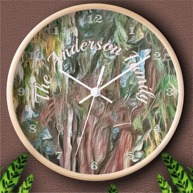 Horloge Arbre familial de Tule Oaxaca OAX1 (Créateur téléchargé)