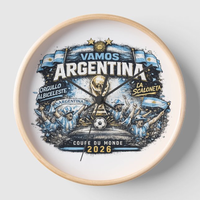 Horloge Argentine (Recto)