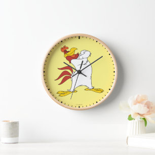 Horloge Armoiries de Foghorn Leghorn franchies