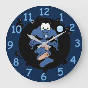 Horloge arrondie