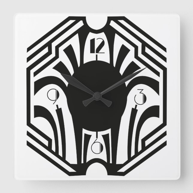 Horloge Art déco (Recto)