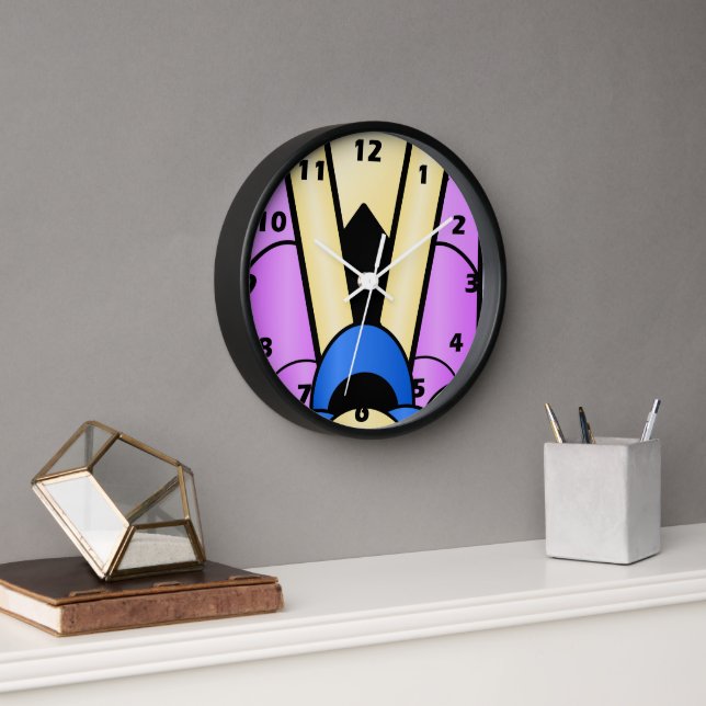 Horloge Art deco design (Bureau)