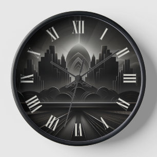 Horloge Art Déco Retro Vintage Classic des années 1920 Noi