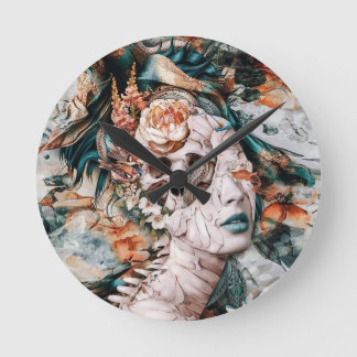 Horloge artistique Abstraite