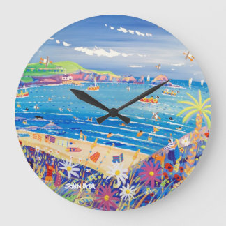 Horloge artistique : Mère Ivey's Bay Cornwall