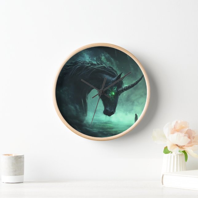 Horloge Astronaut Drip | Outer Space Aesthetic Clock” (Maison)