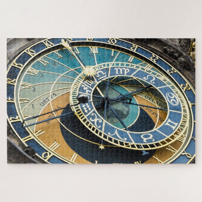Horloge astronomique Prague Puzzle (Horizontal)