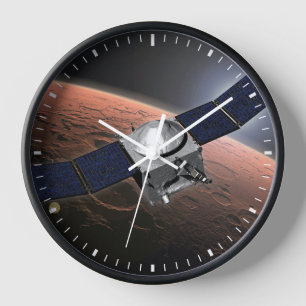 Horloge Atmosphère Mars Et Mission D'Évolution Volatile.