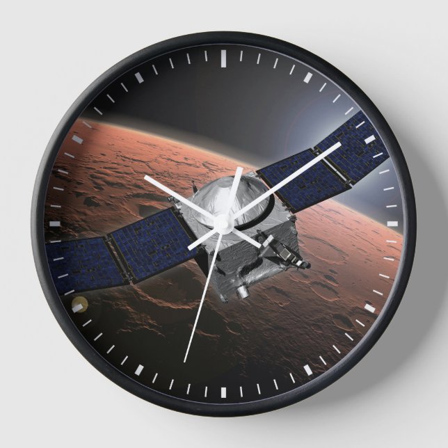 Horloge Atmosphère Mars Et Mission D'Évolution Volatile. (Recto)