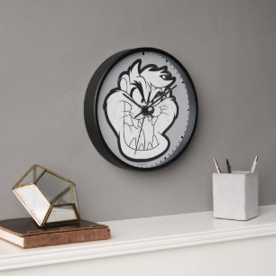 Horloge Badge TAZ™ Evil Grin