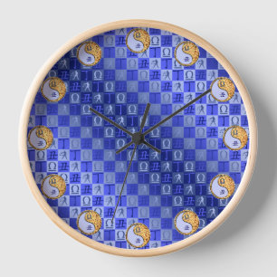 Horloge Balance & Boeuf de Feu