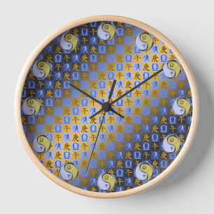 Horloge Balance & Cheval de Métal