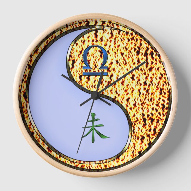 Horloge Balance & Chèvre de Feu (Recto)