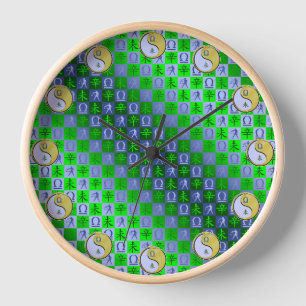 Horloge Balance & Chèvre Métal
