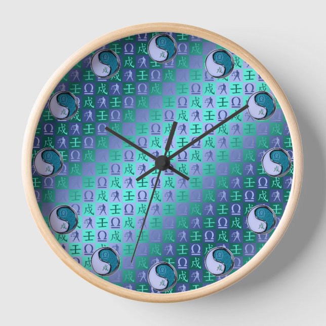 Horloge Balance & Chien d'Eau (Recto)