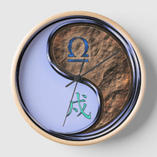 Horloge Balance & Chien Terreux