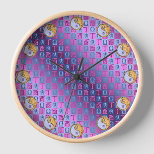Horloge Balance & Coq de Feu