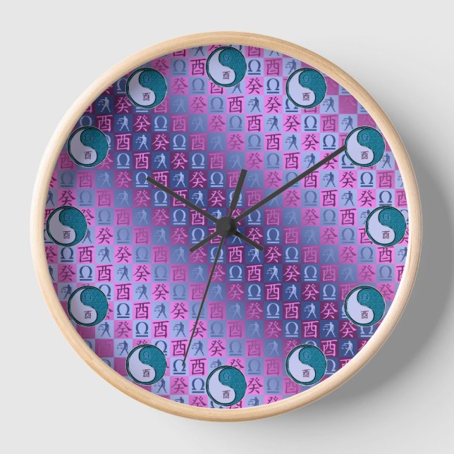 Horloge Balance & Coq d'Eau (Recto)