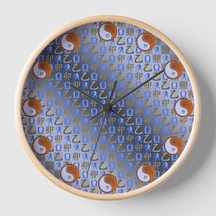 Horloge Balance & Lapin de Bois