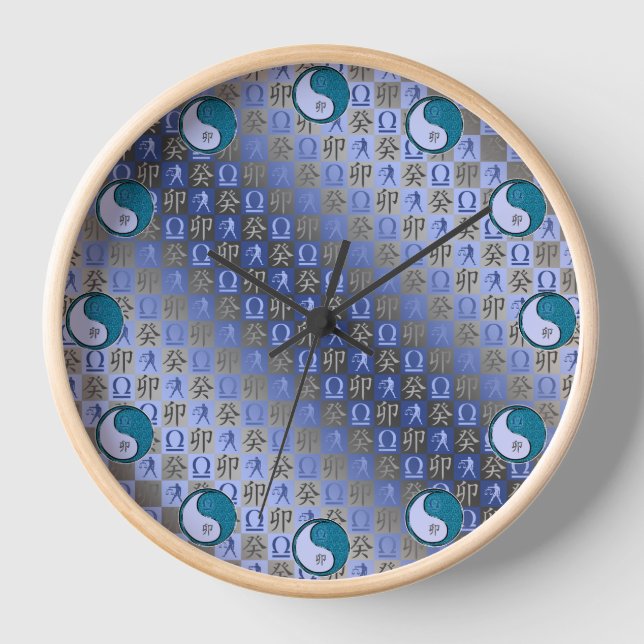 Horloge Balance & Lapin d'Eau (Recto)