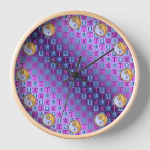 Horloge Balance & Sanglier de Feu
