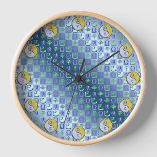 Horloge Balance & Serpent de Métal
