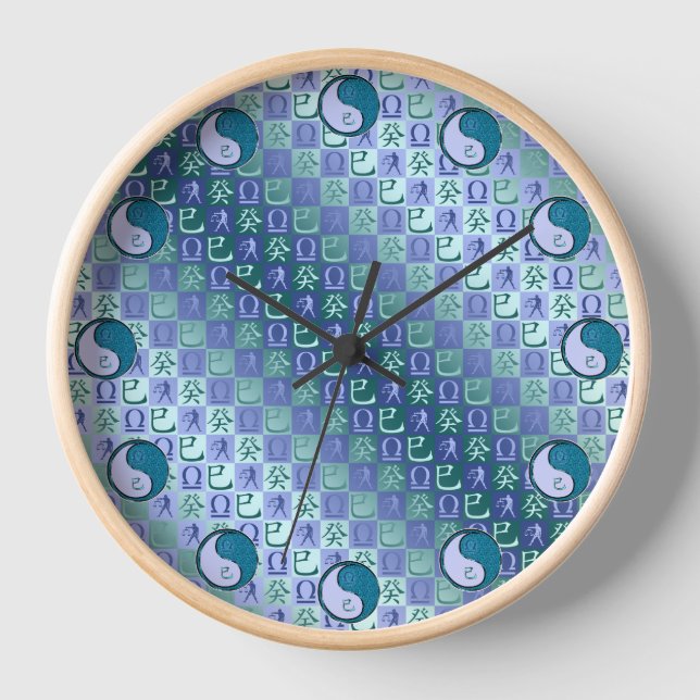 Horloge Balance & Serpent d'eau (Recto)