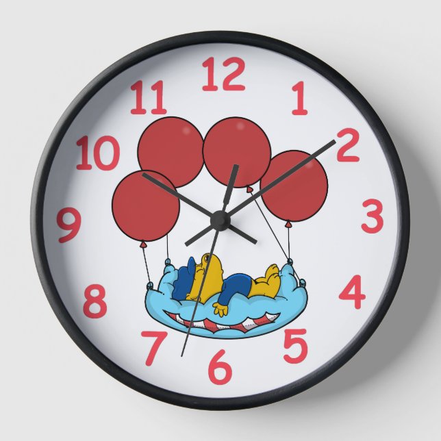 Horloge Ballons de l'oreiller de Ferald (Recto)