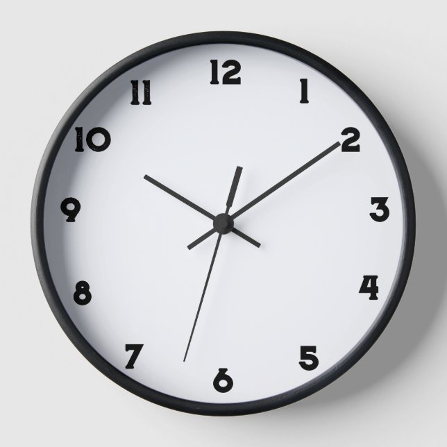Horloge basique (Recto)