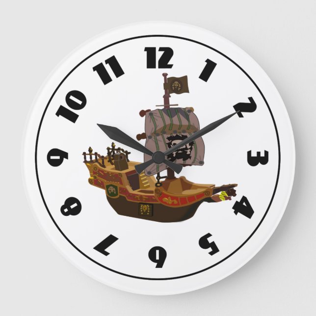 Horloge Bateau Pirate (Recto)