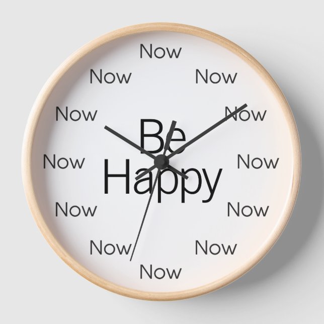 Horloge Be Happy Now is Zen™ Watch (Recto)