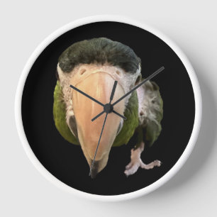 horloge beakysnooter encadrée blanche