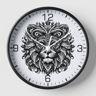 Horloge Beau Lion Tribal