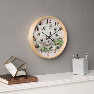 Horloge Bee Honey Travailleur Queen Bees Antique