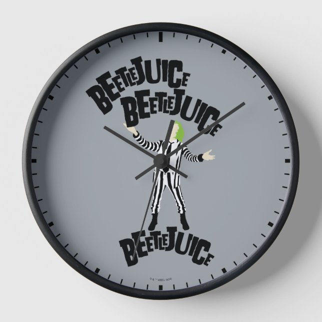 Horloge Beetlejus Beetlejus Beetlejus (Recto)