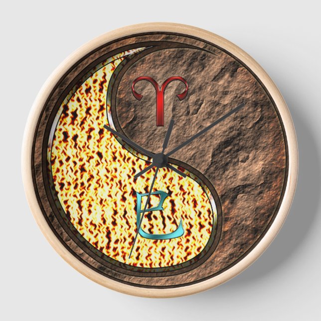 Horloge Bélier & Serpent de Terre (Recto)