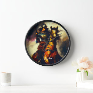 Horloge Belle Valkyrie à cheval