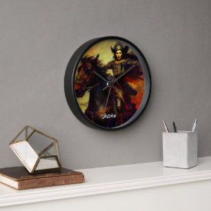 Horloge Belle Valkyrie à cheval