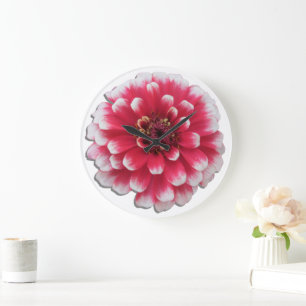 Horloge - Bi-Color Zinnia