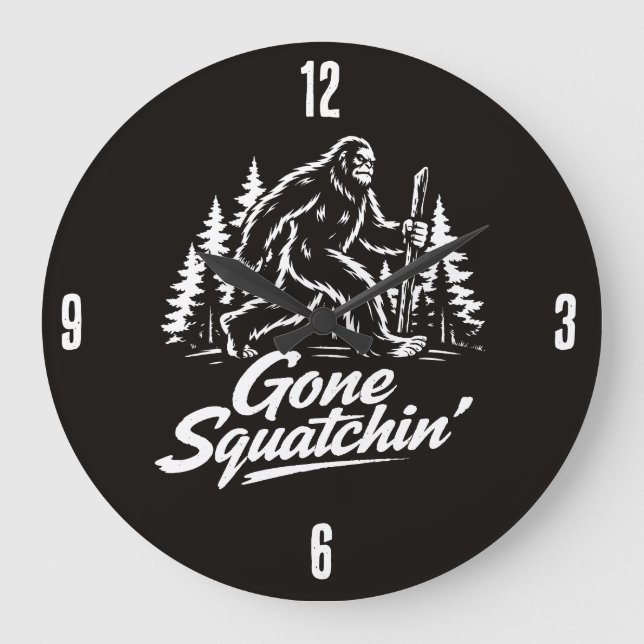 Horloge Bigfoot Sasquatch (Recto)