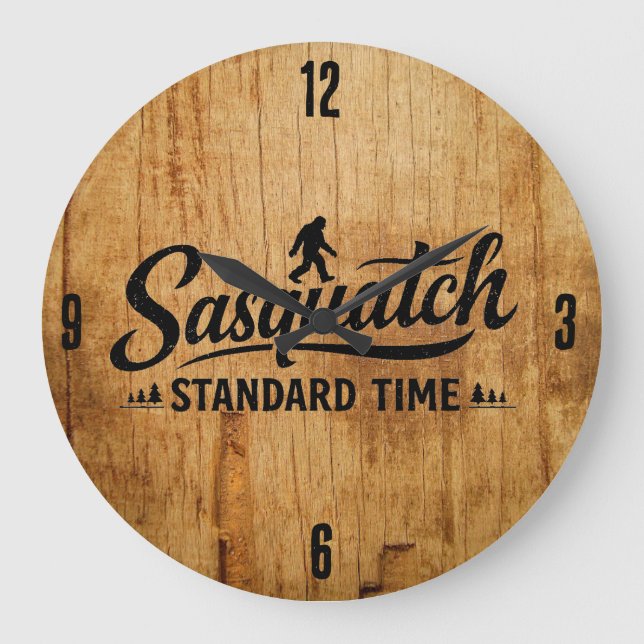 Horloge Bigfoot Sasquatch (Recto)