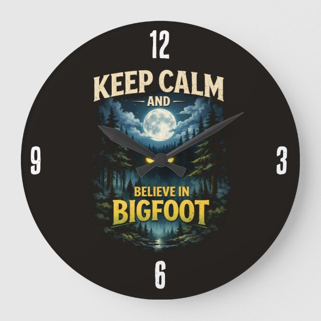 Horloge Bigfoot Sasquatch (Recto)