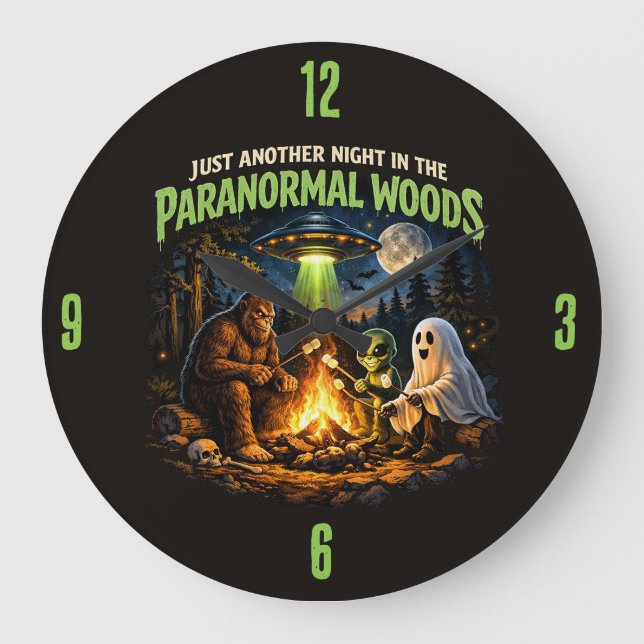 Horloge Bigfoot Sasquatch (Recto)