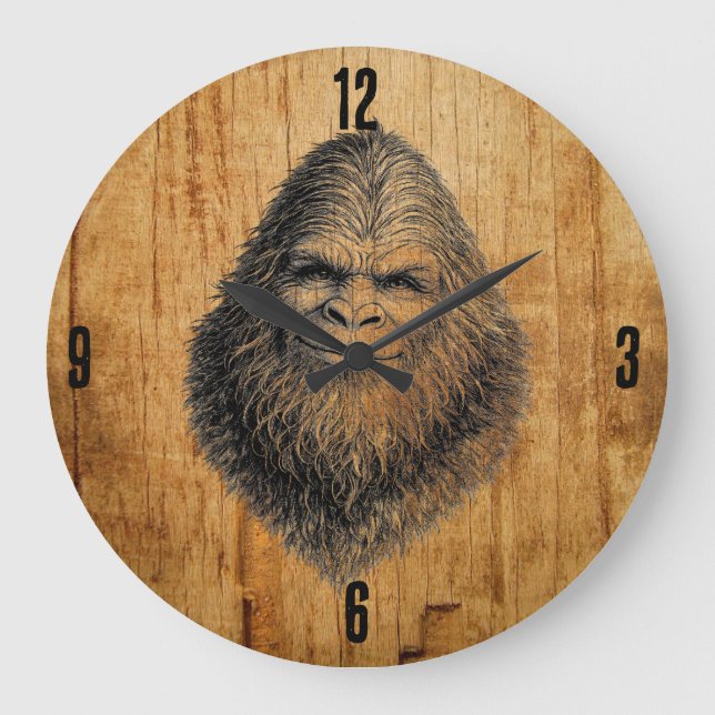 Horloge Bigfoot Sasquatch (Recto)