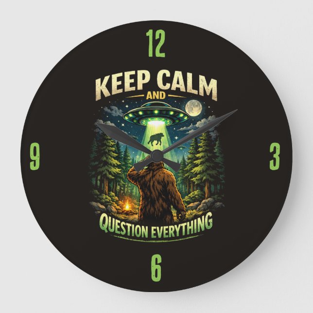 Horloge Bigfoot Sasquatch (Recto)