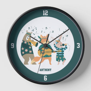 Horloge Bizarre Animaux