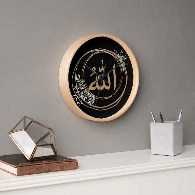 HORLOGE BLACK AND GOLD (Bureau)