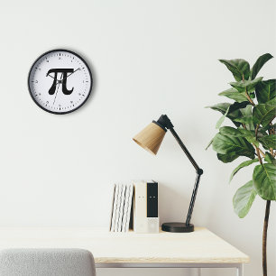 Horloge Black Digits de Math Pi